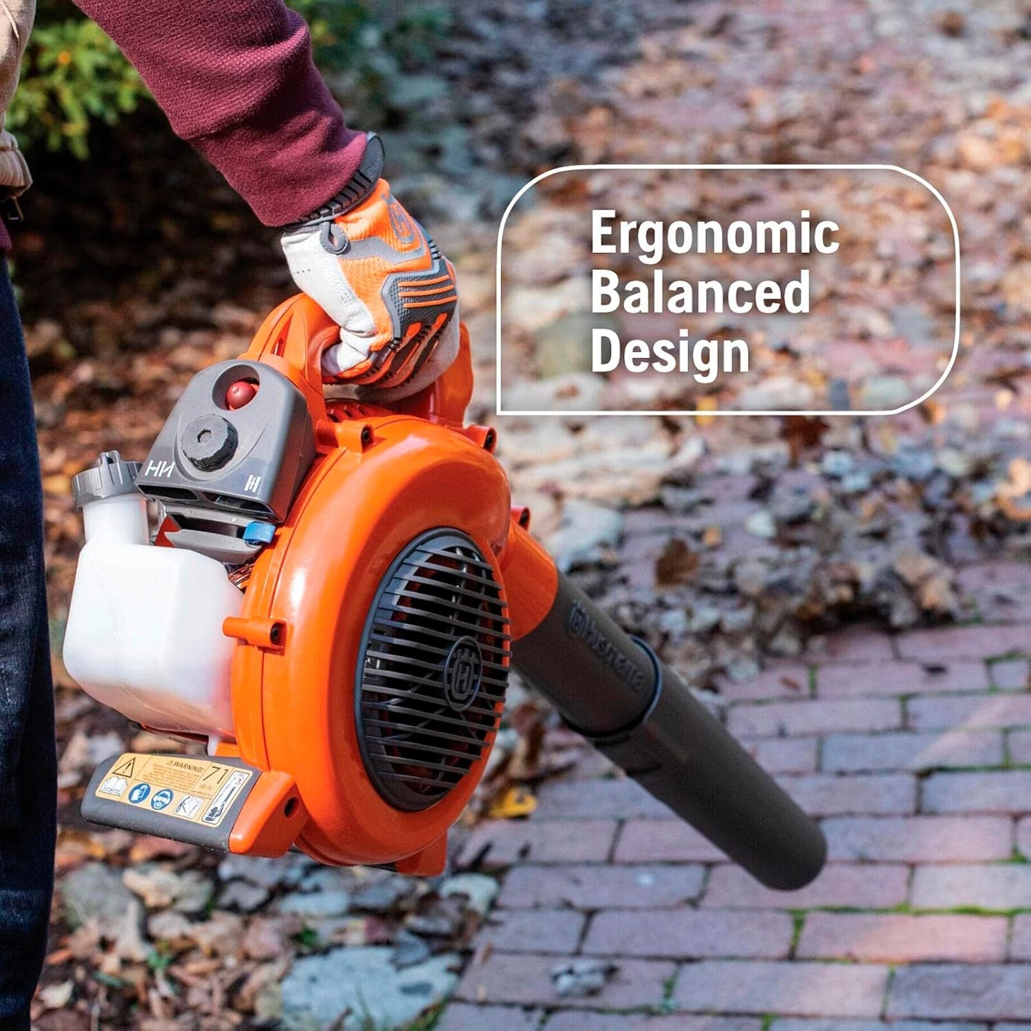 Petrol Leaf Blower 28cc 2-Stroke 170MPH High Power Handheld Garden Cleaner