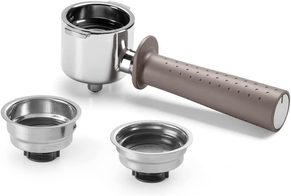 Manual Espresso Coffee Maker | 15 Bar Pressure | Milk Frother & Dual Cup Tray