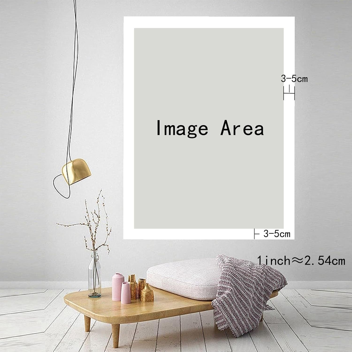 Lion & Lioness Canvas Wall Art Set 3 Black White 40x60cm