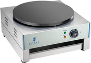 Commercial Crepe Maker 3000W Cast Iron Plate | Pro Pancake Griddle 40cm