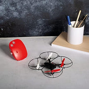 Motion Control Quadcopter Drone 360° Flip Rechargeable LED Hand Gesture Red