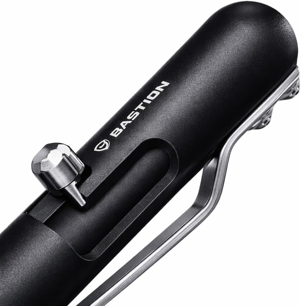 Luxury Slim Black Ballpoint Pen – Bolt Action, Aluminium, Gift Ready