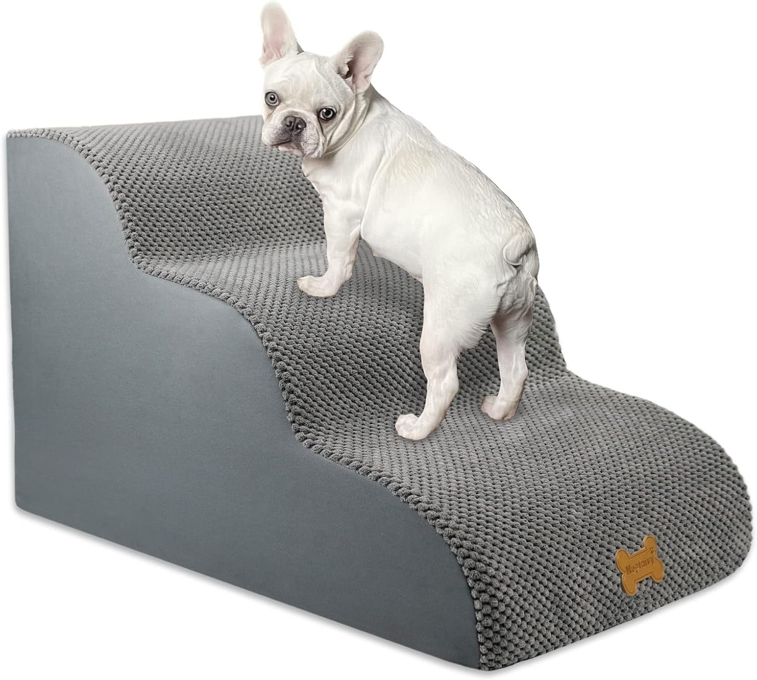 3-Step Dog Stairs Non-Slip Pet Ramp for Small Dogs