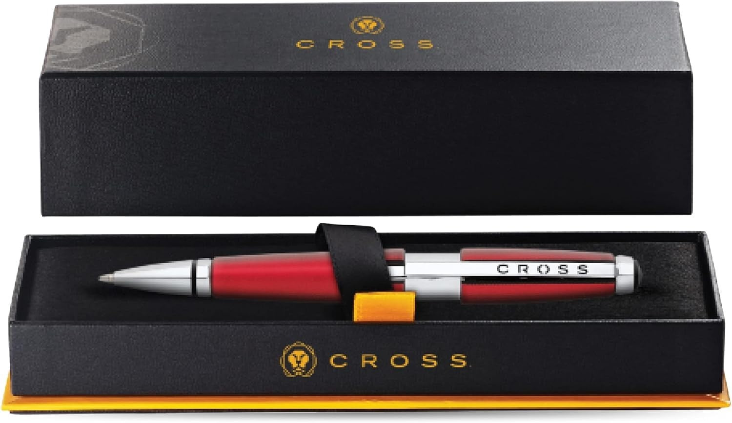 Luxury Formula Red Rollerball Pen Model Edge Medium Point Gift Box