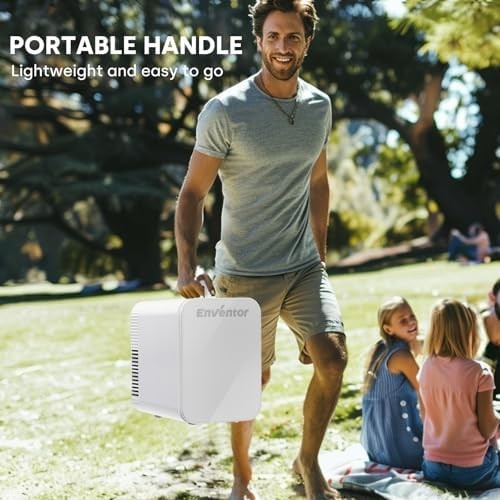 4L Mini Fridge Portable Cooler Warmer AC+DC Power for Drinks Skincare