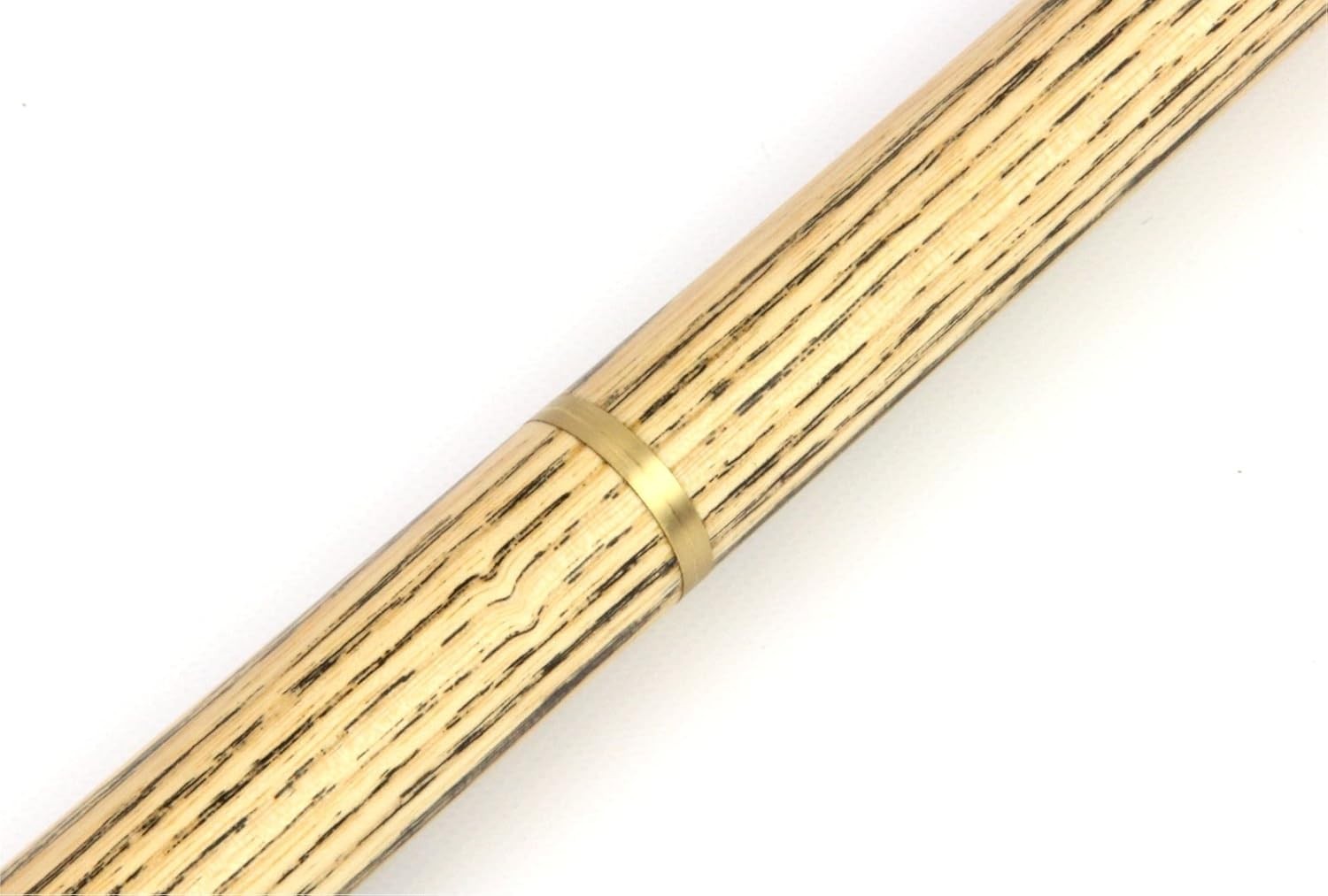 57in Hand Spliced English Pool Cue 2pc 7.5mm Tip Ash Ebony + Extension