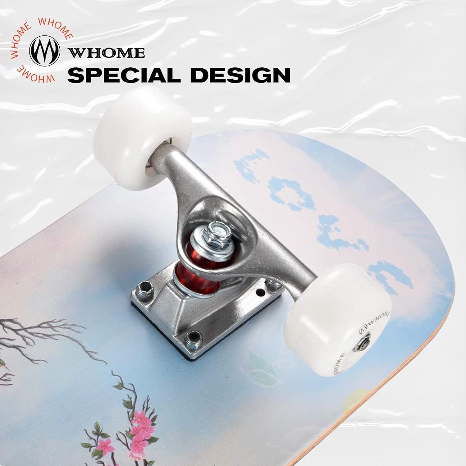 31in Maple Trick Cruiser Skateboard ABEC-9 Bearings Adult Beginner