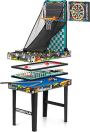 10 in 1 Multi Game Table Indoor Pool Foosball Hockey Tennis Set