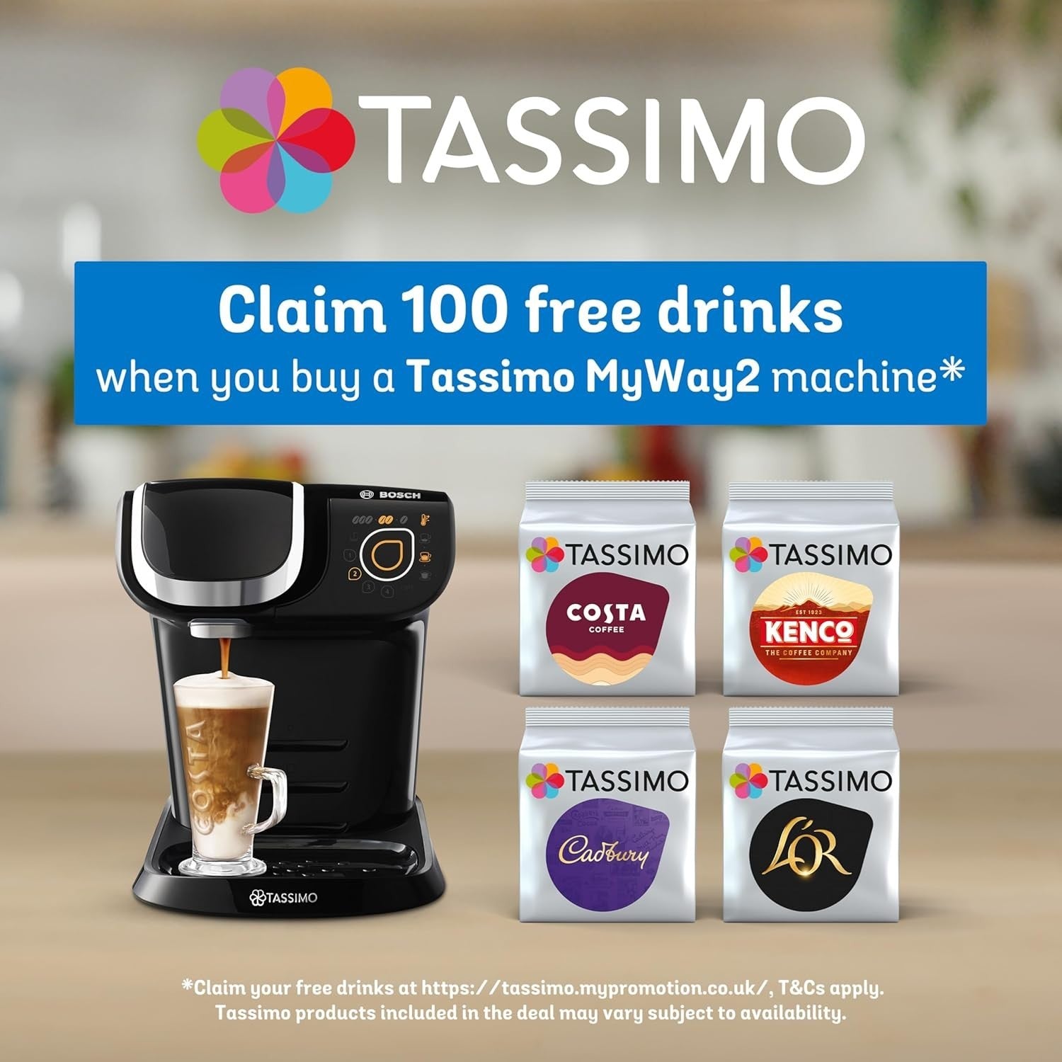 Pod Coffee Machine 1.3L Large Tank 1500W Fast Brew Auto Clean Cream Compact