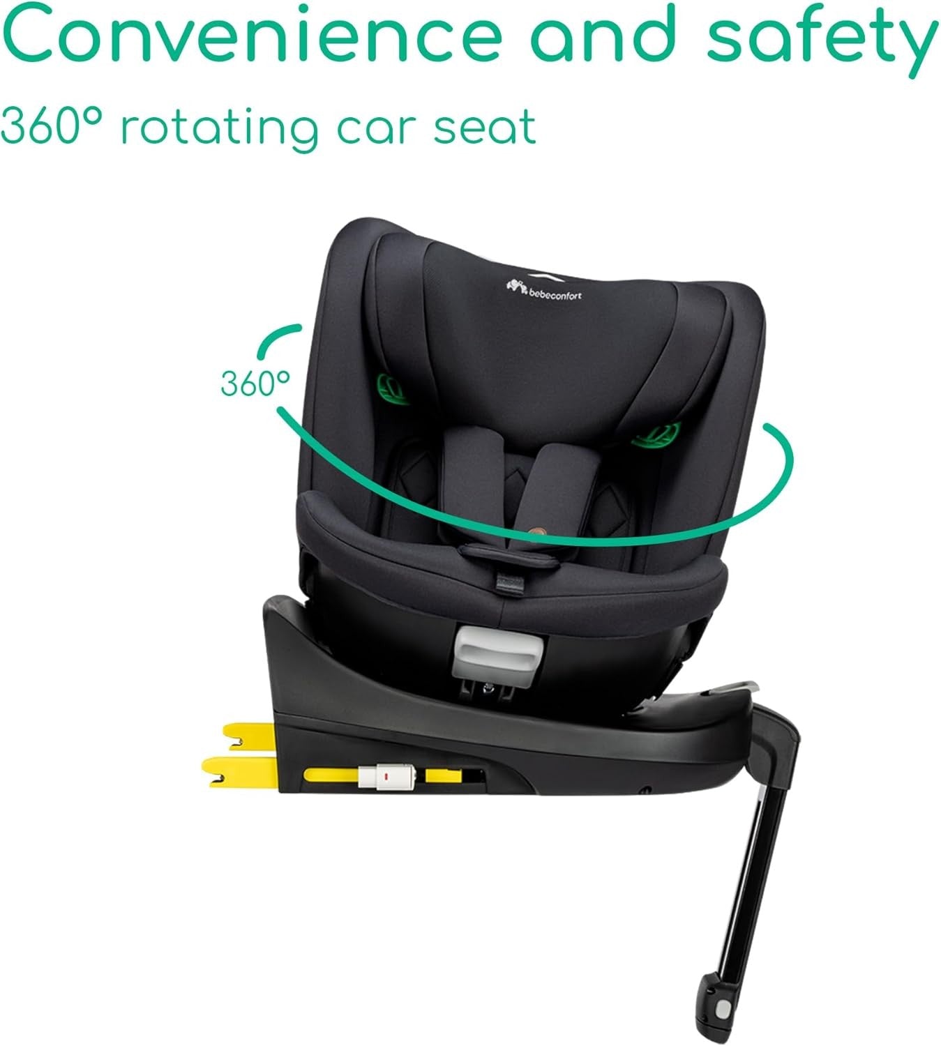 360 Swivel i-Size Car Seat ISOFIX 40–150cm All-in-Child Seat