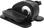 Under Desk Elliptical Machine Quiet Seated Pedal Exerciser Remote Control