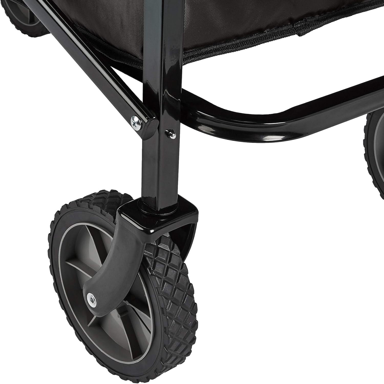 Collapsible Garden Wagon Foldable Utility Cart Adjustable Height 120kg