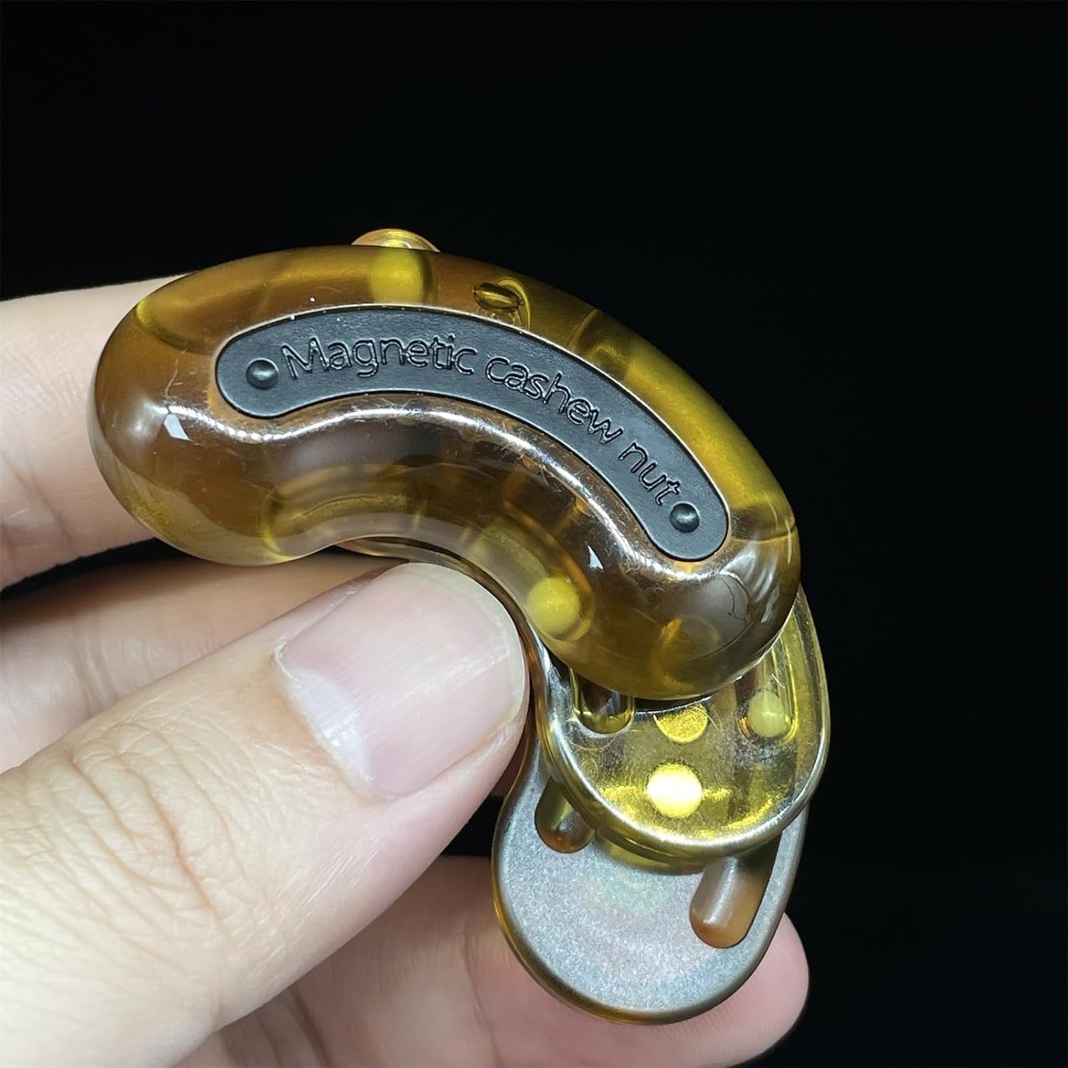 Magnetic Cashew Fidget Slider PC EDC Stress Relief ADHD Toy