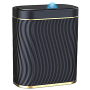 2.6 Gallon Touchless Bathroom Trash Can Slim Waterproof Bin Lid