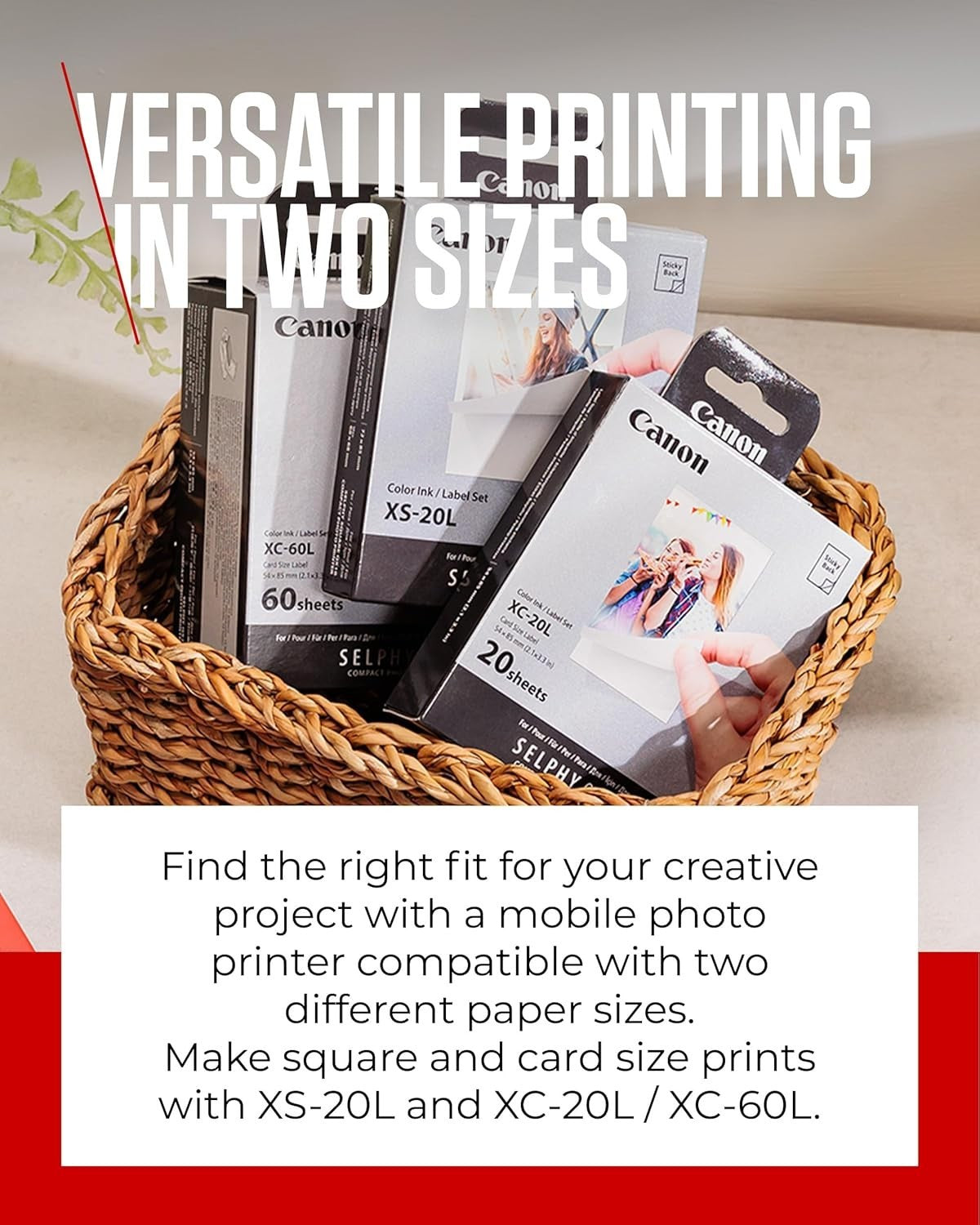 Portable Wi-Fi Dye Sublimation Printer | Peel & Stick Prints, USB-C