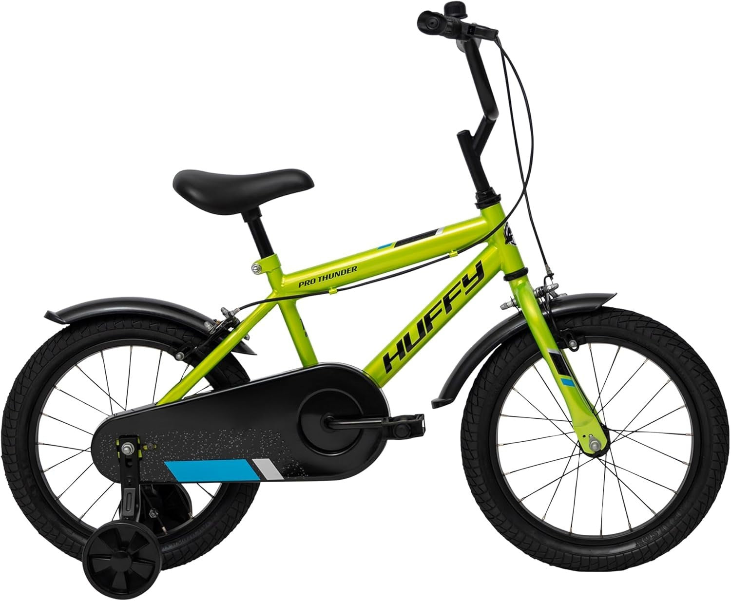 16 Inch Kids Bike with Stabilisers Caliper Brakes Green Age 5-7