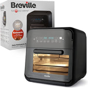 10L Rotisserie Air Fryer Oven Extra Large Digital Fry Bake Dehydrate 2000W