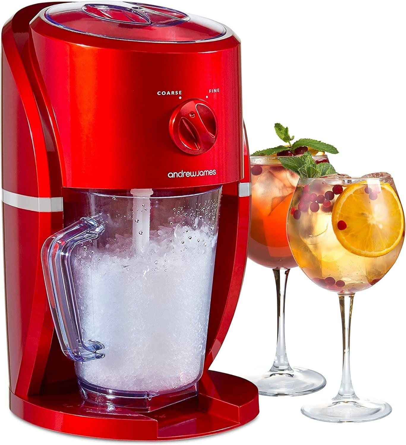Electric Ice Crusher Slush Machine 1L Ice Maker for Cocktails & Smoothies