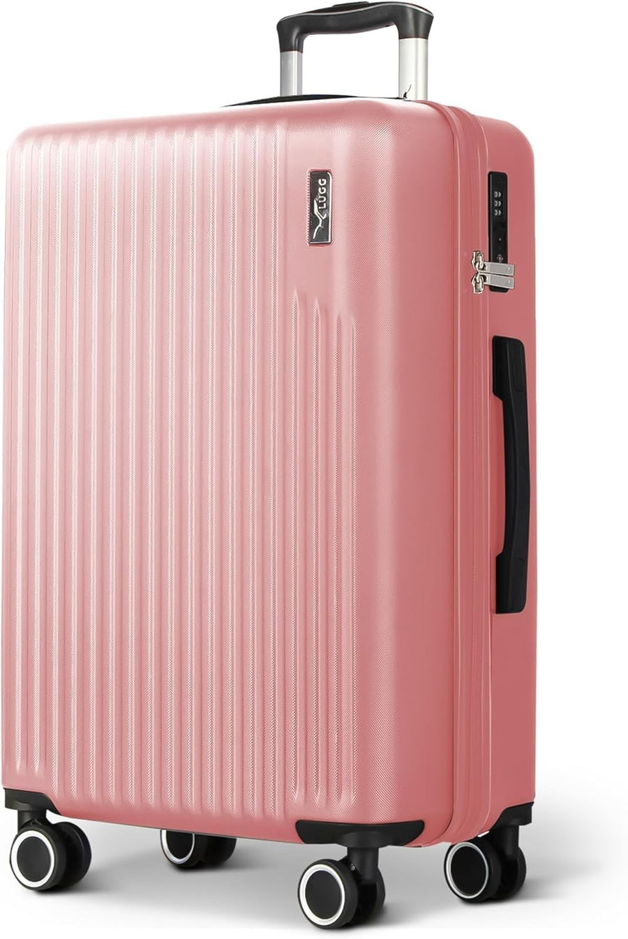 28in Large ABS Travel Suitcase Check In Luggage TSA Indent Lock Spinner