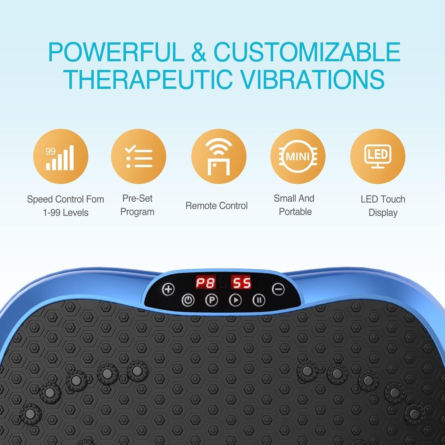 Whole Body Vibration Plate Fitness Platform Lymphatic Drainage