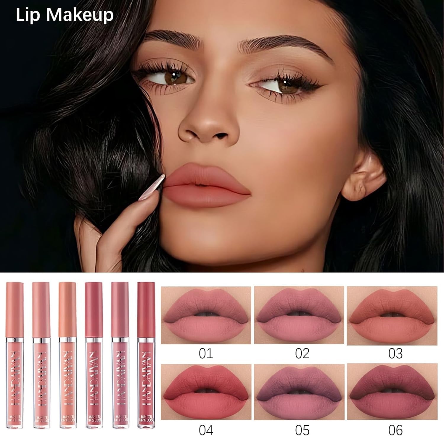 All In One Makeup Kit Set Foundation Eyeshadow Lipstick Brushes Bag
