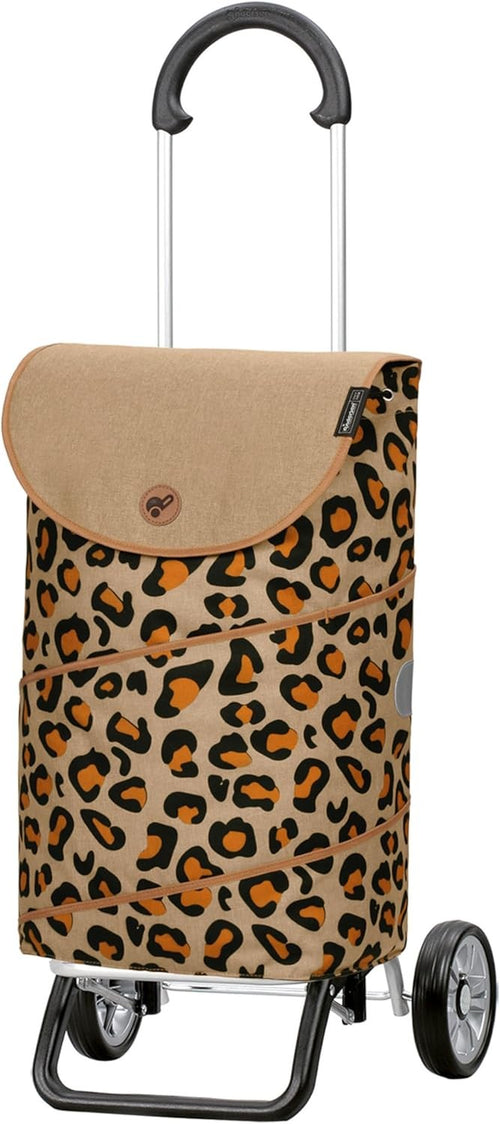 Fashion Shopping Trolley 46L Lightweight Aluminium Foldable Removable Wheels