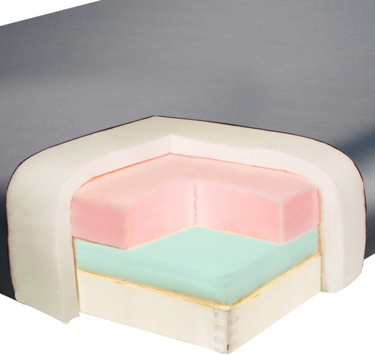 70cm Portable Massage Table Spa Bed Memory Foam Adjustable Folding Therapy Couch
