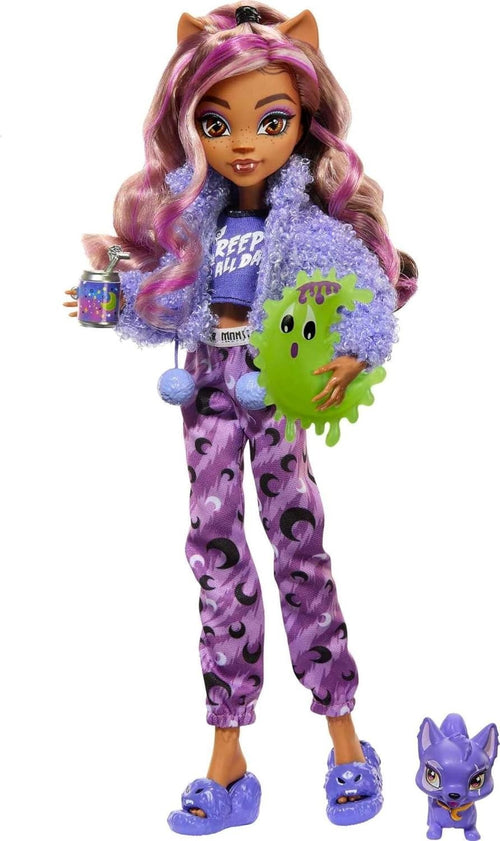Sleepover Fashion Doll Pet Dog Pajamas Slippers Party Accessories