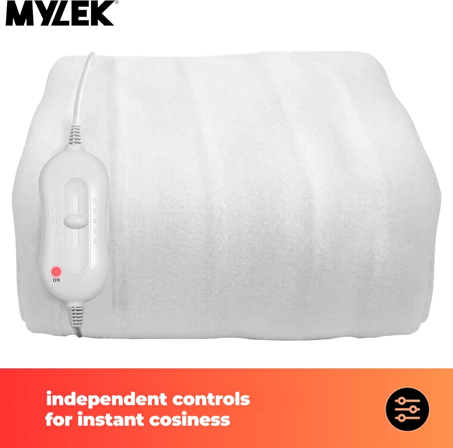 Electric Heated Underblanket Single Fitted Washable Fast Heat Safe Night
