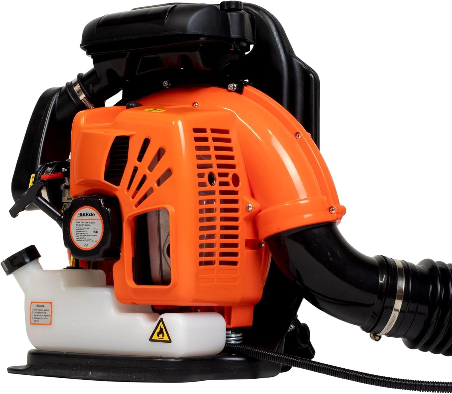 Petrol Backpack Leaf Blower 63cc 2-Stroke High Power Turbo Nozzle