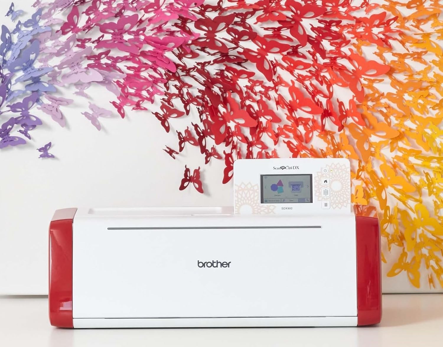 Electronic Cutting Machine with Built-In Scanner Craft Vinyl Paper Cutter