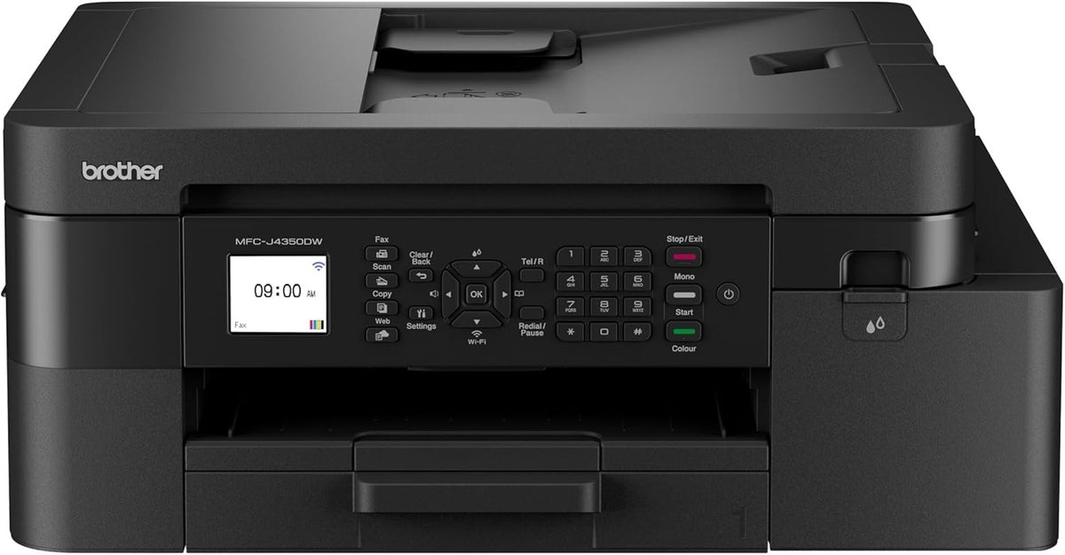 A4 Wireless Colour Inkjet Printer | 4-in-1 | Fast 19ppm | Black
