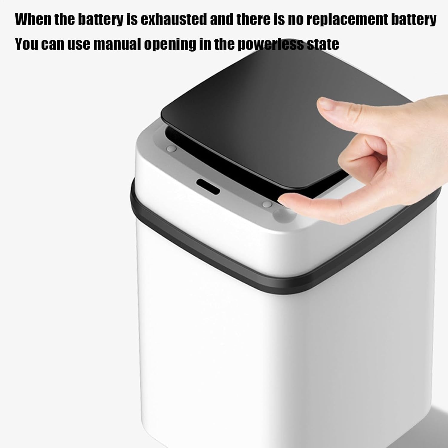 Automatic Touchless Trash Can Motion Sensor Electric Bin