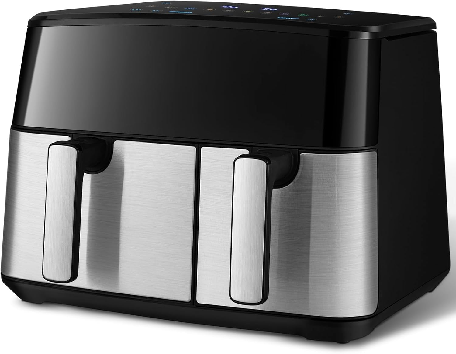 9L Dual Air Fryer | Double Drawer 4.5L x2 | 8 Presets | Touchscreen 1700W