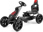 Kids Pedal Go Kart Ride On Race Car Adjustable Seat Gears Brake 122cm