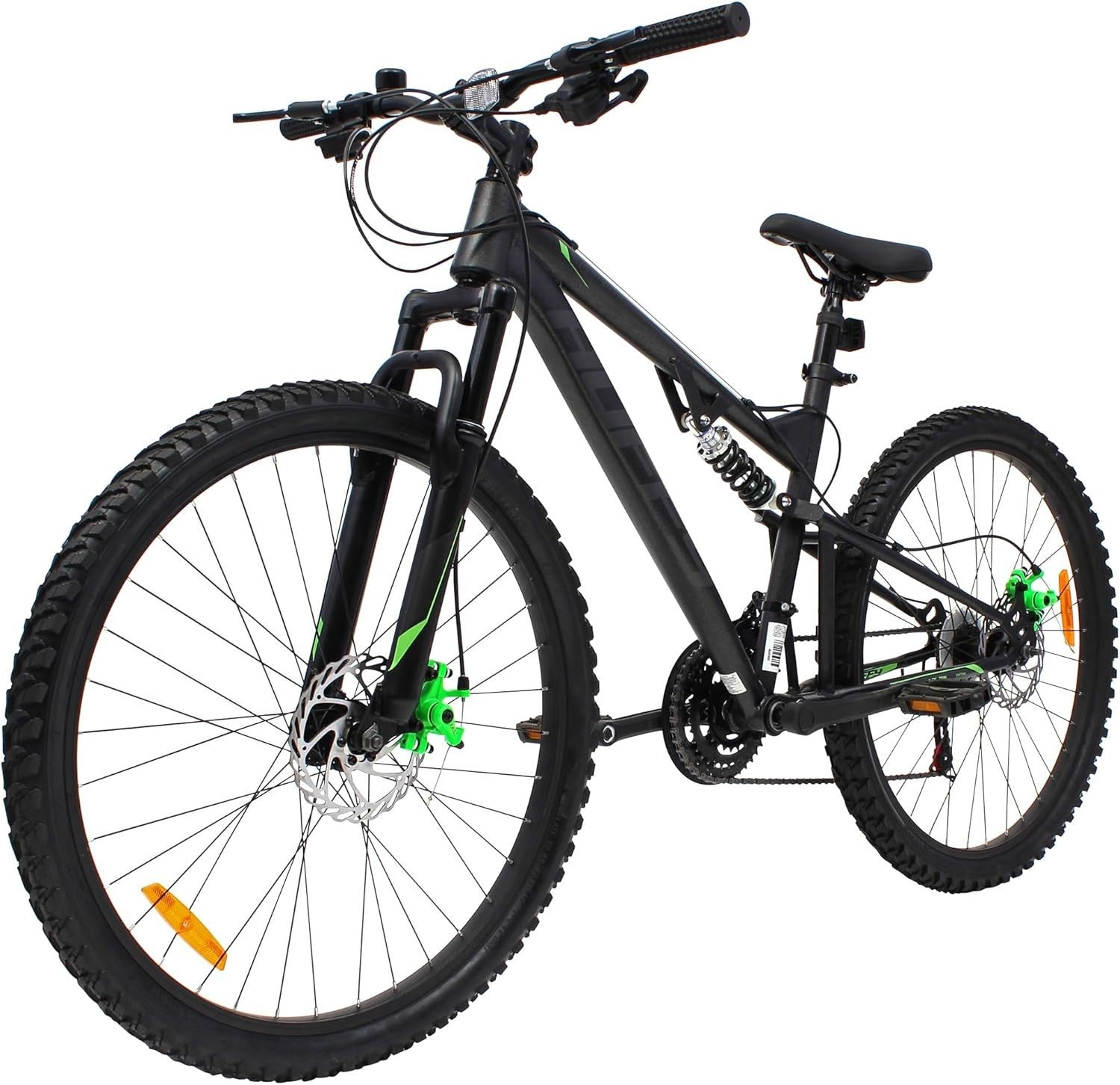Full Suspension 21-Speed MTB Bike 26” Disc Brakes Off-Road Teen Ride