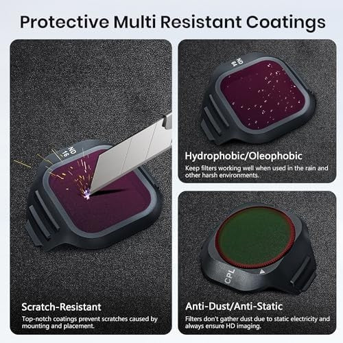STARTRC ND/CPL Filter Set for DJI Mini 5 Pro Drone Lens 3-Pack Filter set