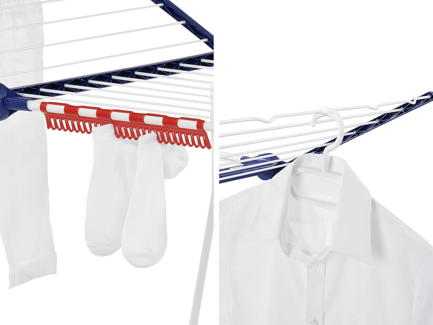 Large 20m Clothes Airer Folding Laundry Drying Rack Indoor Outdoor Hangers