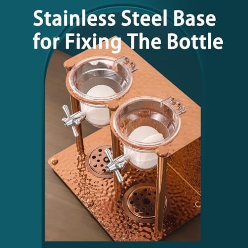 Stainless Steel Cereal Dispenser Rotating Dry Food Grain Storage Bin