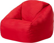Kids Outdoor Water-Resistant Bean Bag Chair with Back Support & Filling Included