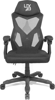 Ergonomic Gaming Chair Mesh Office Chair Reclining Swivel Black