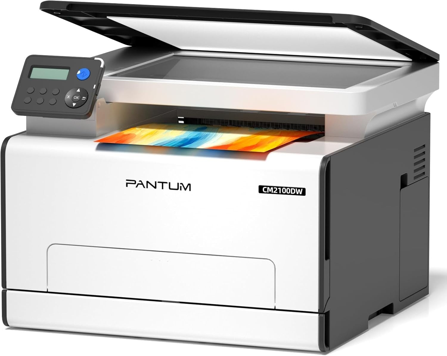 White Colour Laser Printer A4 20ppm 3-in-1 Auto Duplex WiFi USB