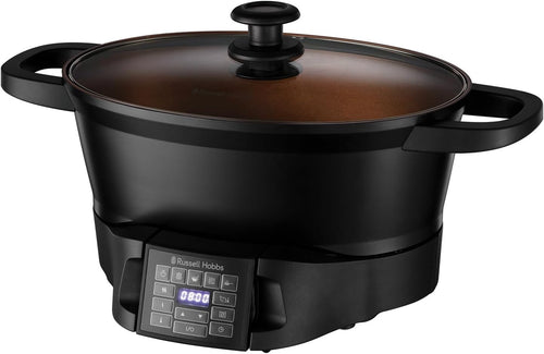 6.5L Electric Multicooker 8-in-1 Slow Cooker Steamer Sear Roast Boil Pot
