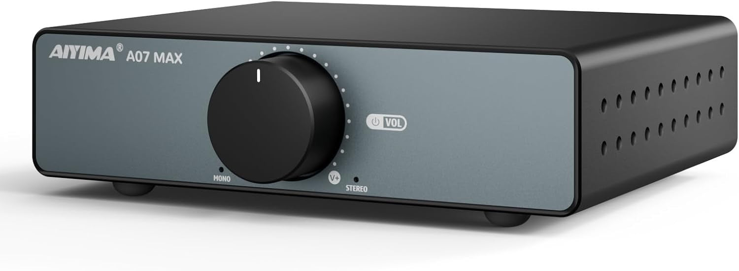 300W x2 Stereo Amplifier Class D Mini HiFi TPA3255 Bridgeable