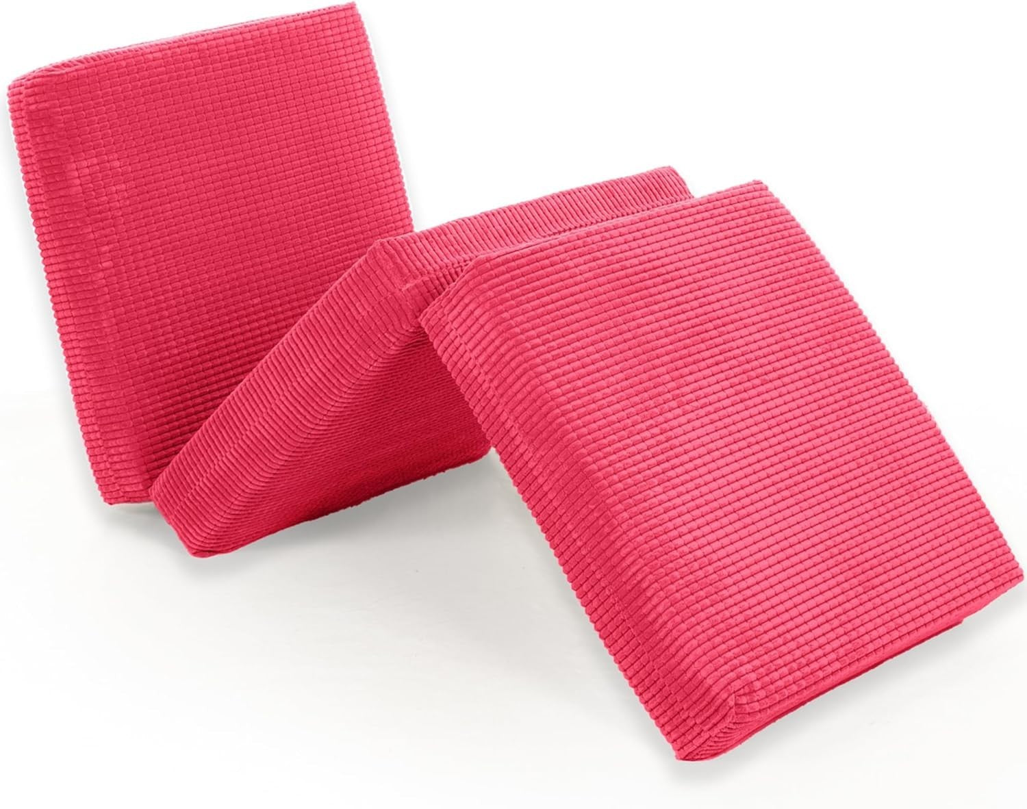 Z Bed Chair Futon Mattress Pink Fold Out Single Sofa Bed Footstool Seat