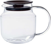 Glass Teapot 620ml with Stainless Steel Infuser One Touch Tea Brewer