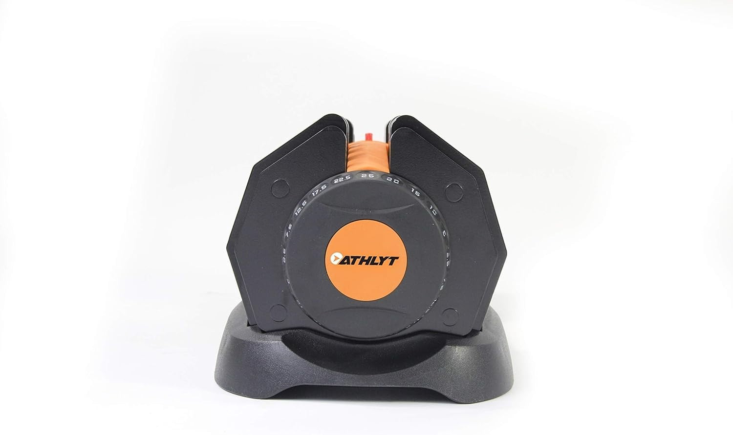 Single Adjustable Dumbbell 2.5–25kg Dial Weight Compact Home Gym