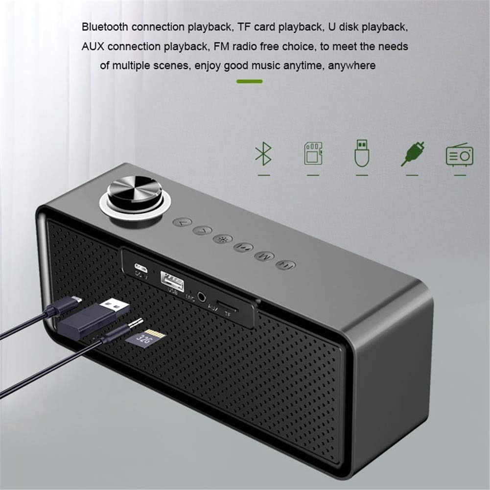 Bluetooth Alarm Clock FM Radio Dual Alarm LED Display Sleep Timer