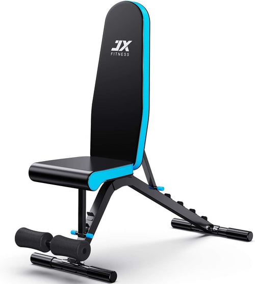 Upright 90° Adjustable Workout Bench 660lb Strength Training Bench