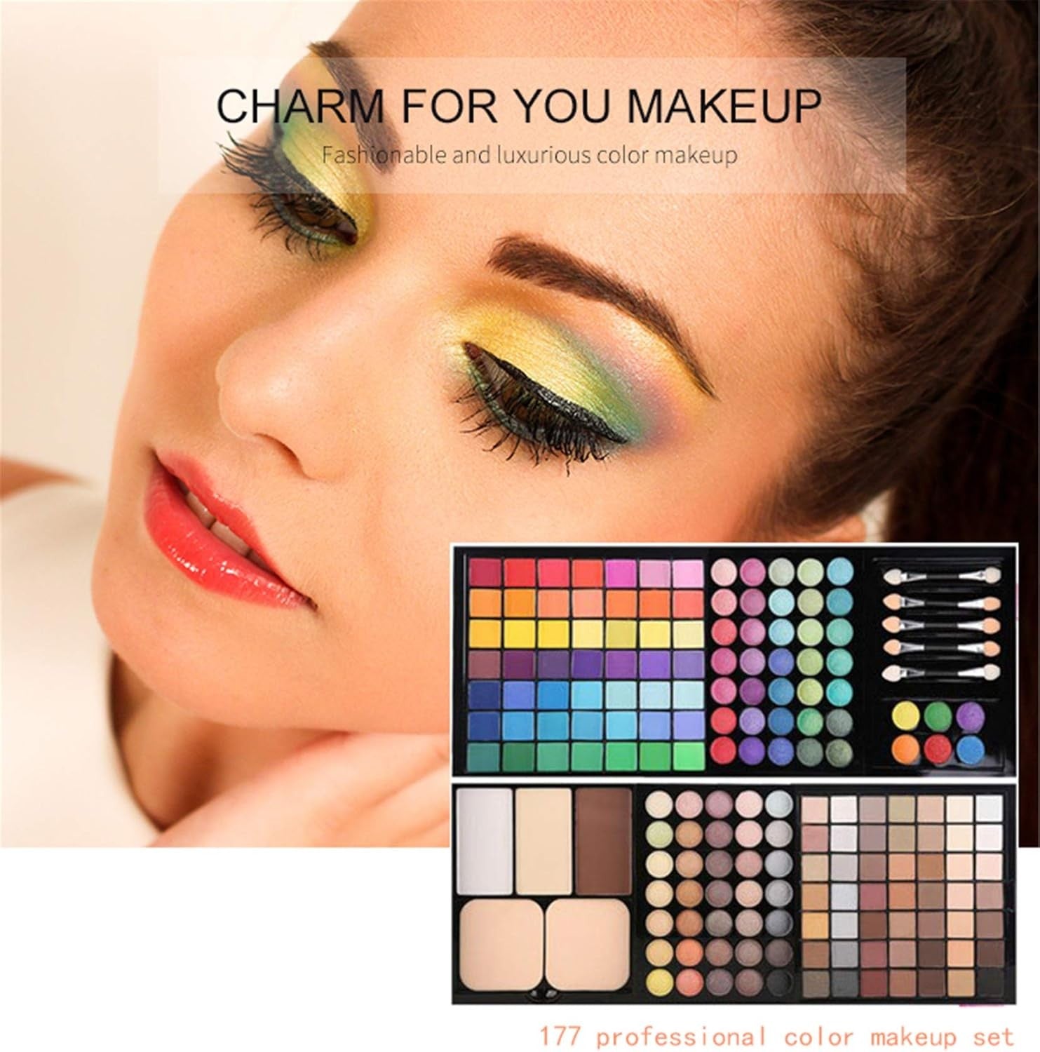 All In One Makeup Gift Set Xmas Kit Palette Lipstick